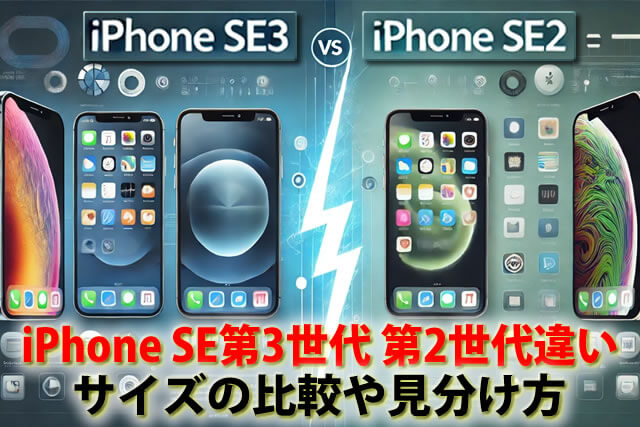 iPhone SE第3世代と第2世代違い｜サイズの比較や見分け方 – リンクサス