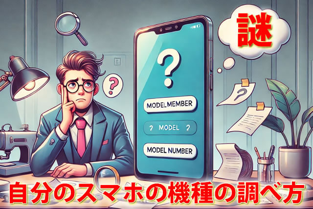 「このスマホの機種は何ですか?」設定や外観から自分のスマホの機種を調べる方法
