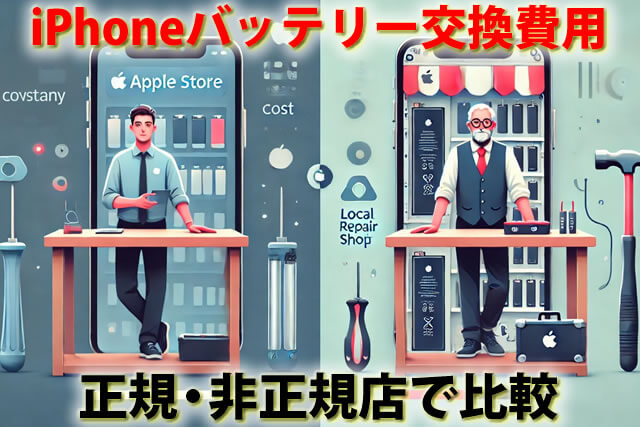 iPhoneのバッテリー交換費用はいくら？正規・非正規の違いと安くする方法を解説