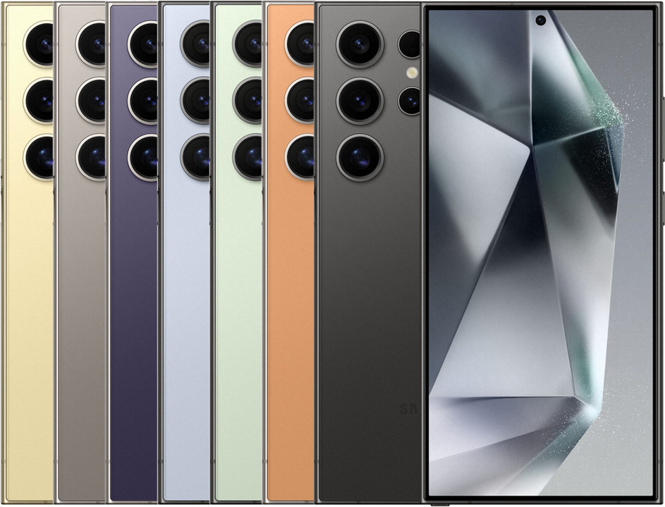Galaxy S24 Ultra カラーバリエーション