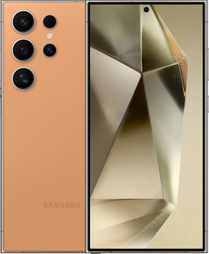 Galaxy S24 Ultra チタニウム オレンジ