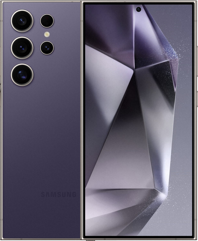 Galaxy S24 Ultra チタニウム バイオレット