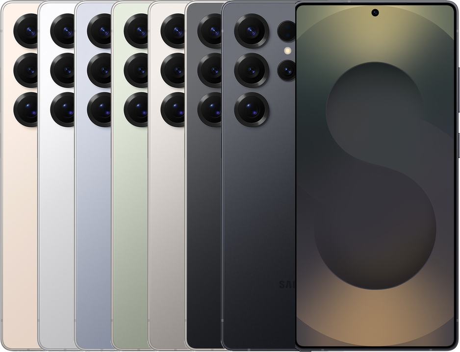 Galaxy S25 Ultra カラーバリエーション