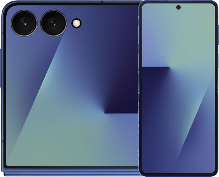 Galaxy Z Flip7 ブルー シャドウ