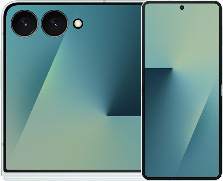 Galaxy Z Flip7 ミント