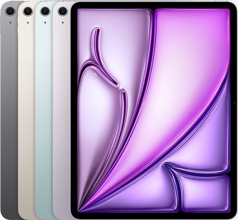 iPad Air(M2) 13インチ Wi-Fi+Cellularモデル カラーバリエーション