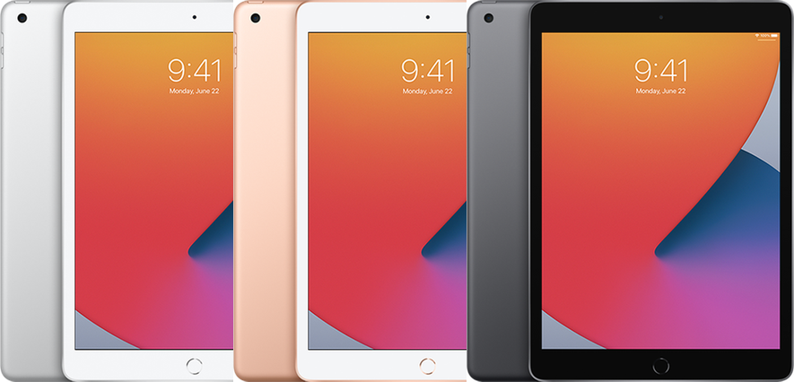 iPad 第8世代 Wi-Fiモデル カラーバリエーション
