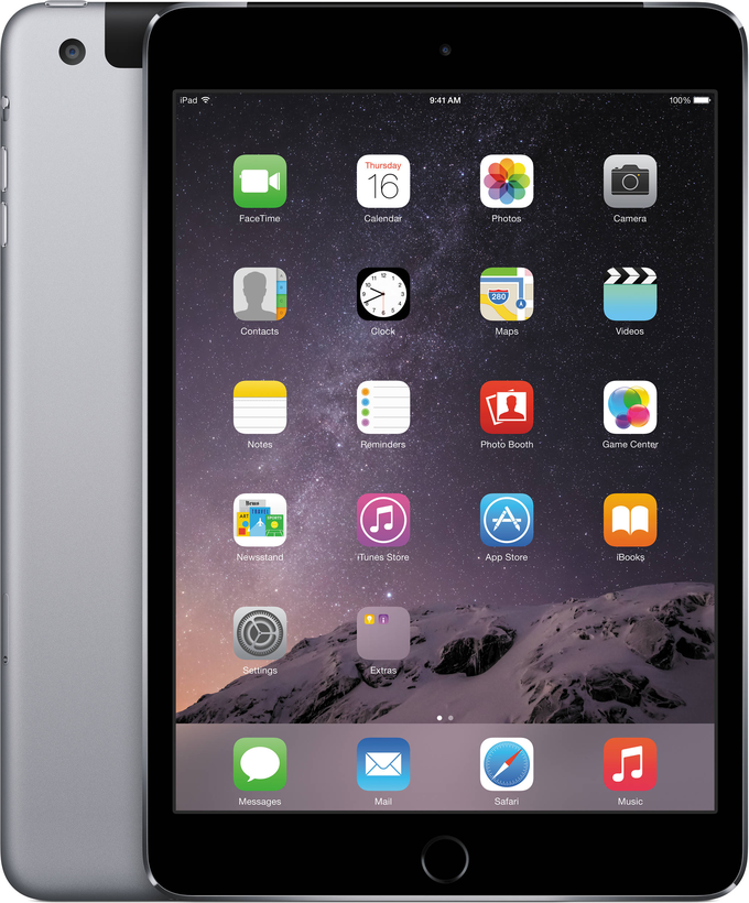 iPad mini 3 Wi-Fi+Cellularモデル スペースグレイ