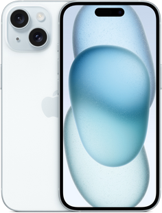 iPhone 15 ブルー