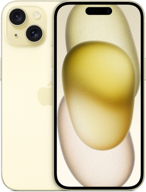 iPhone 15 イエロー
