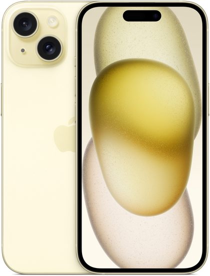 iPhone 15 イエロー