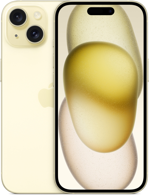 iPhone 15 イエロー