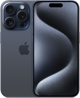 iPhone 15 Pro ブルーチタニウム