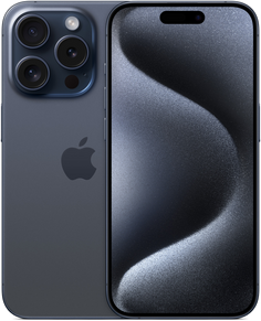 iPhone 15 Pro ブルーチタニウム