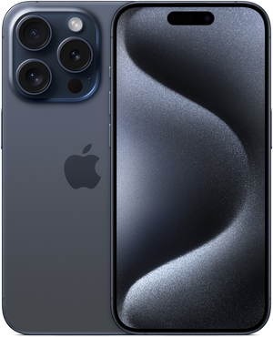 iPhone 15 Pro ブルーチタニウム