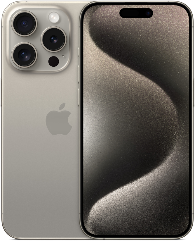 iPhone 15 Pro ナチュラルチタニウム