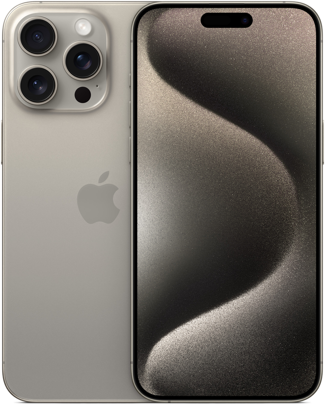 iPhone 15 Pro Max ナチュラルチタニウム