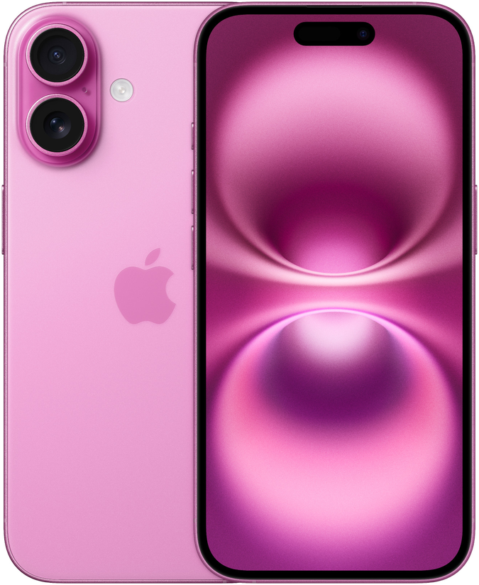 iPhone 16 ピンク