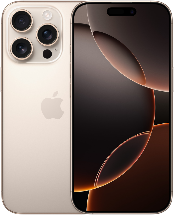 iPhone 16 Pro デザートチタニウム