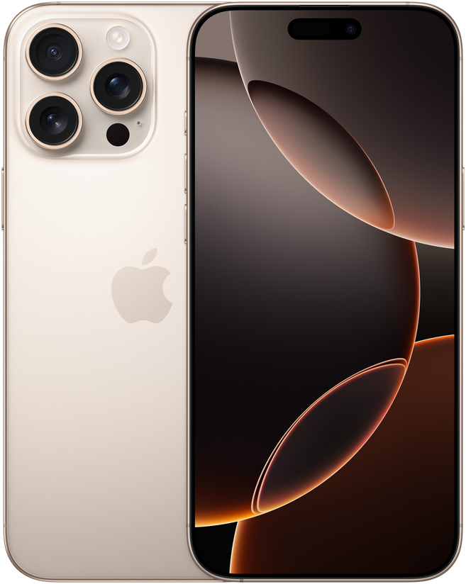 iPhone 16 Pro Max デザートチタニウム