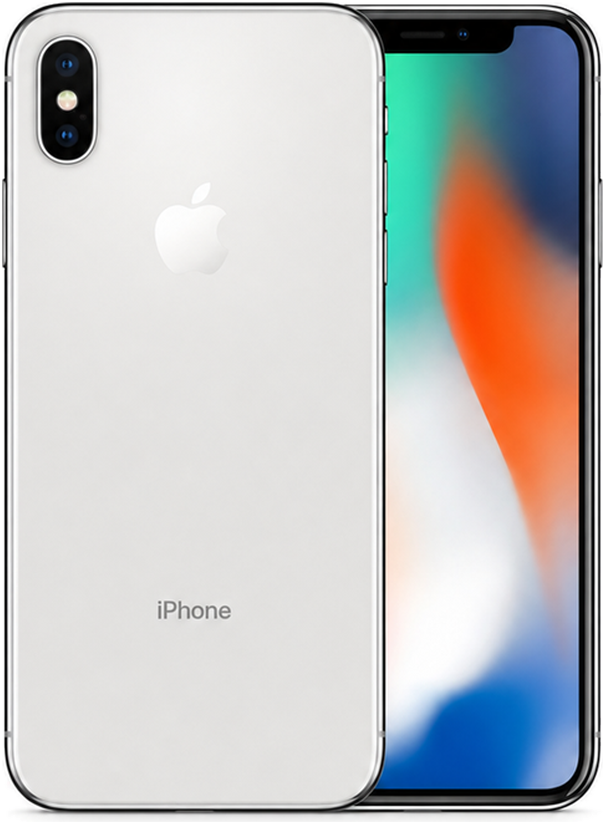 iPhone X シルバー