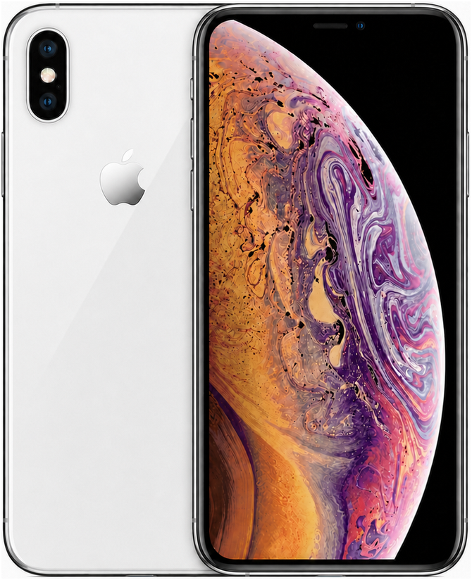 iPhone XS シルバー