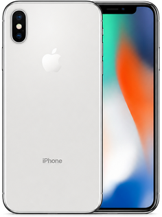 iPhone X シルバー