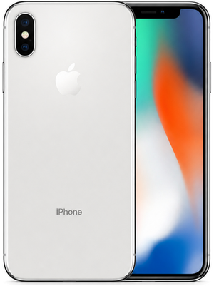 iPhone X シルバー