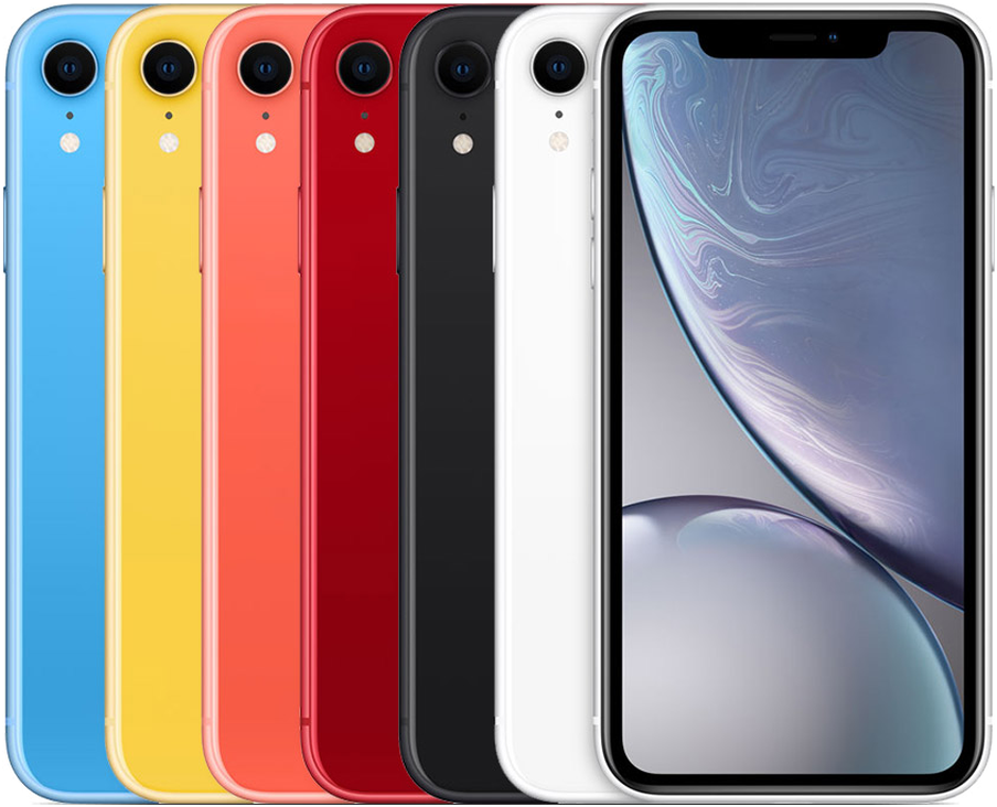 iPhone XR カラーバリエーション