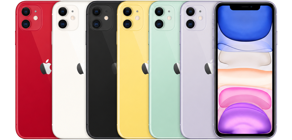 iPhone 11 カラーバリエーション