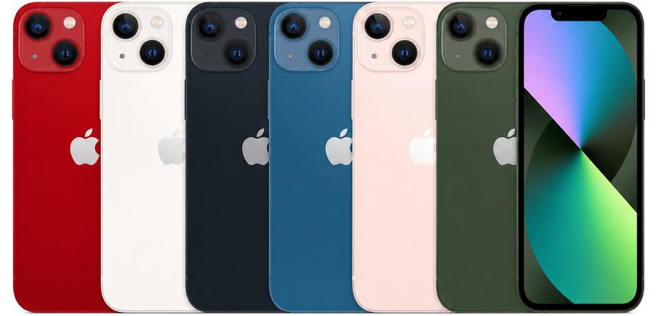 iPhone 13 mini カラーバリエーション