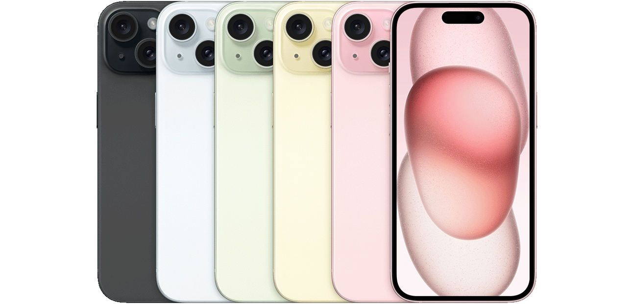 iPhone 15 カラーバリエーション