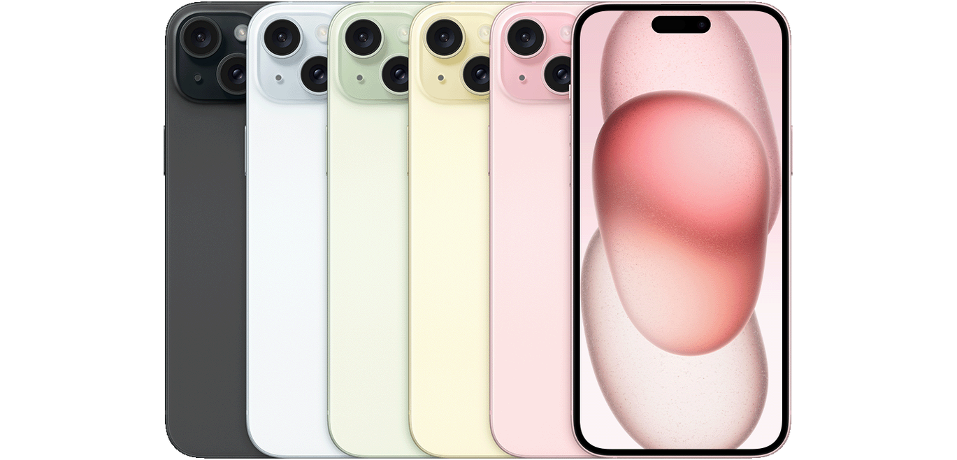 iPhone 15 Plus カラーバリエーション