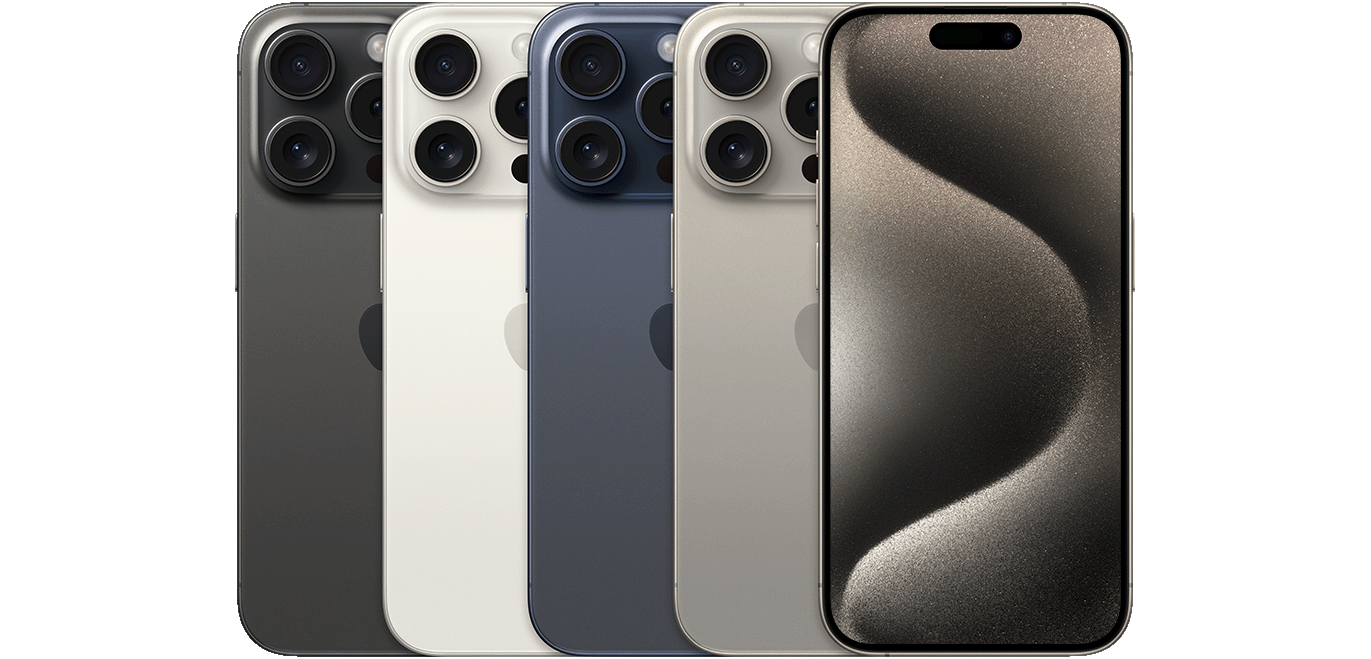 iPhone 15 Pro カラーバリエーション