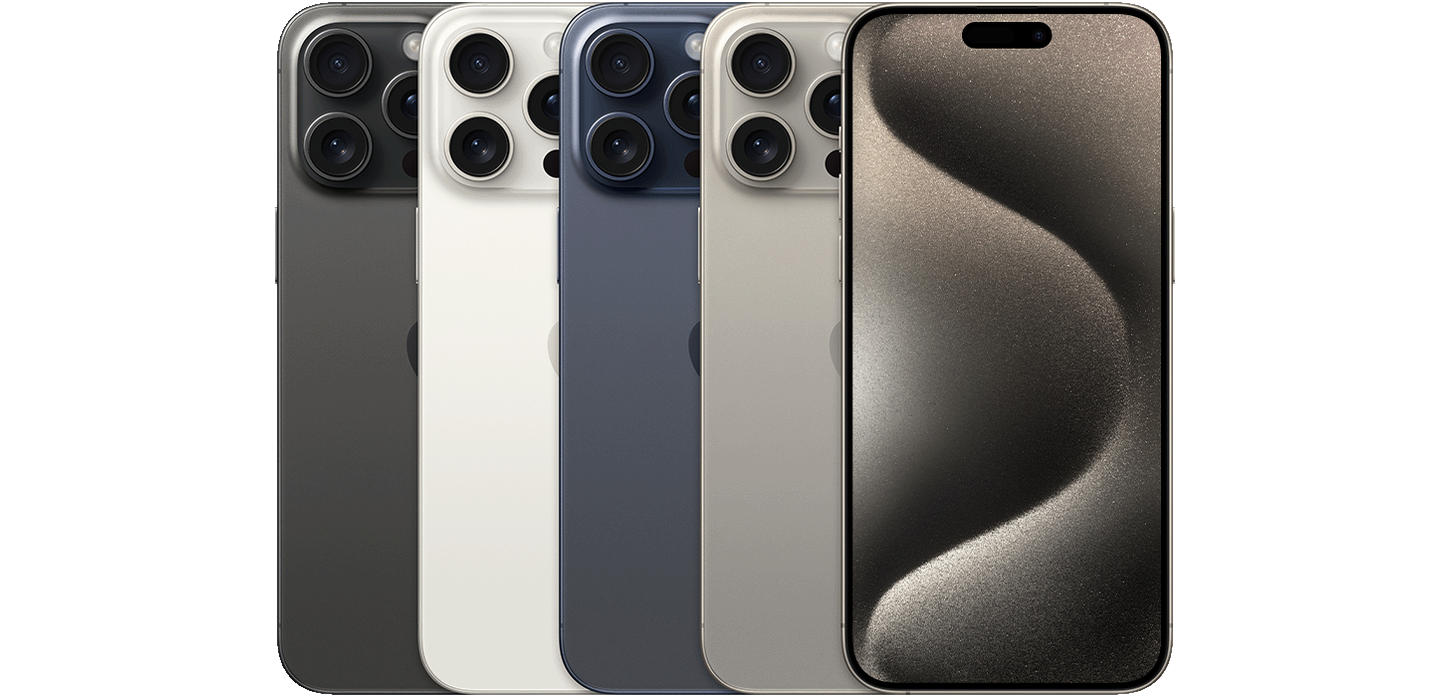 iPhone 15 Pro Max カラーバリエーション