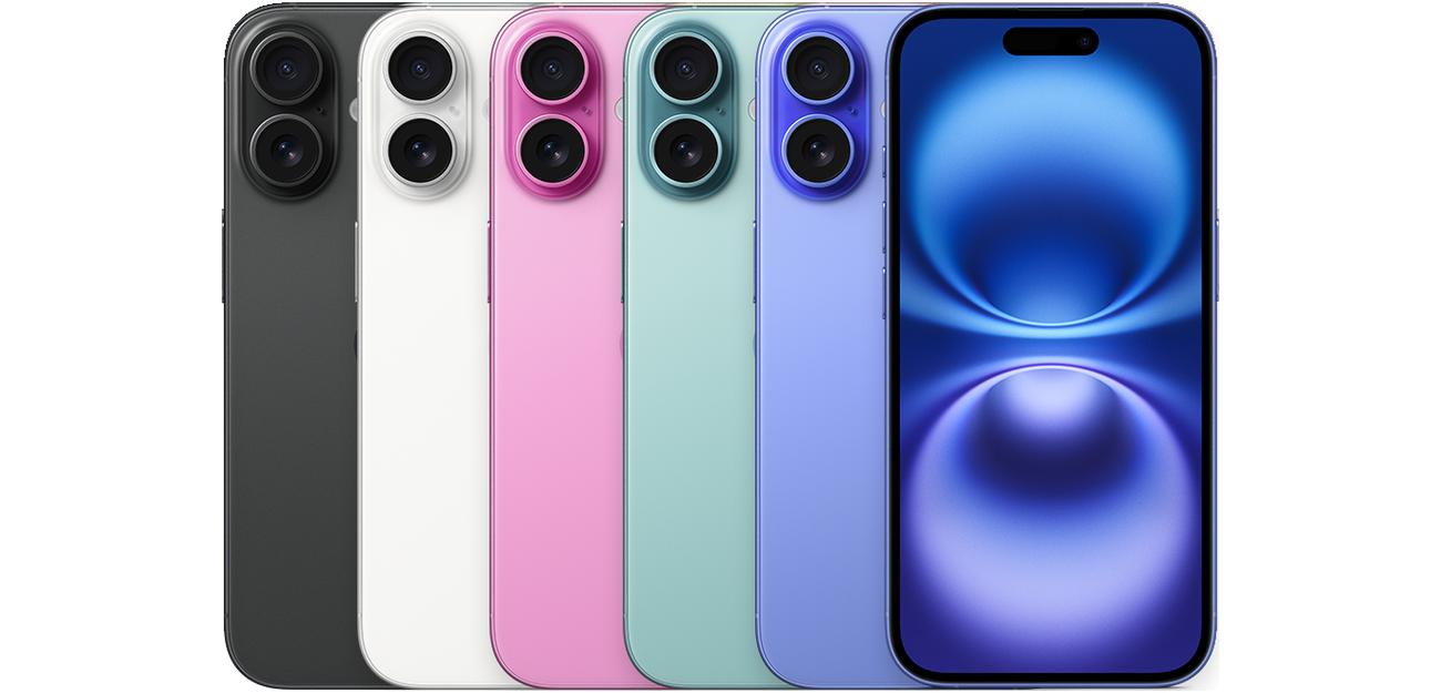 iPhone 16 カラーバリエーション