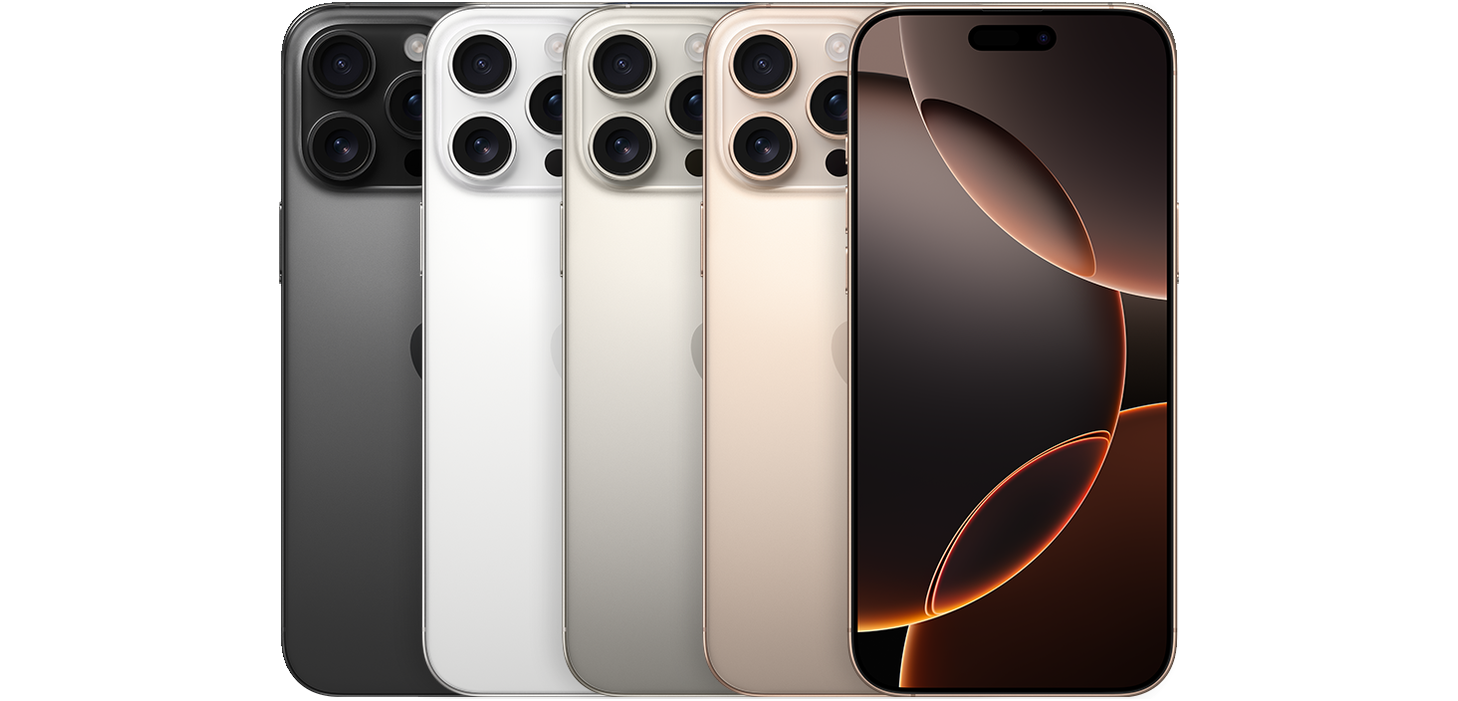iPhone 16 Pro Max カラーバリエーション