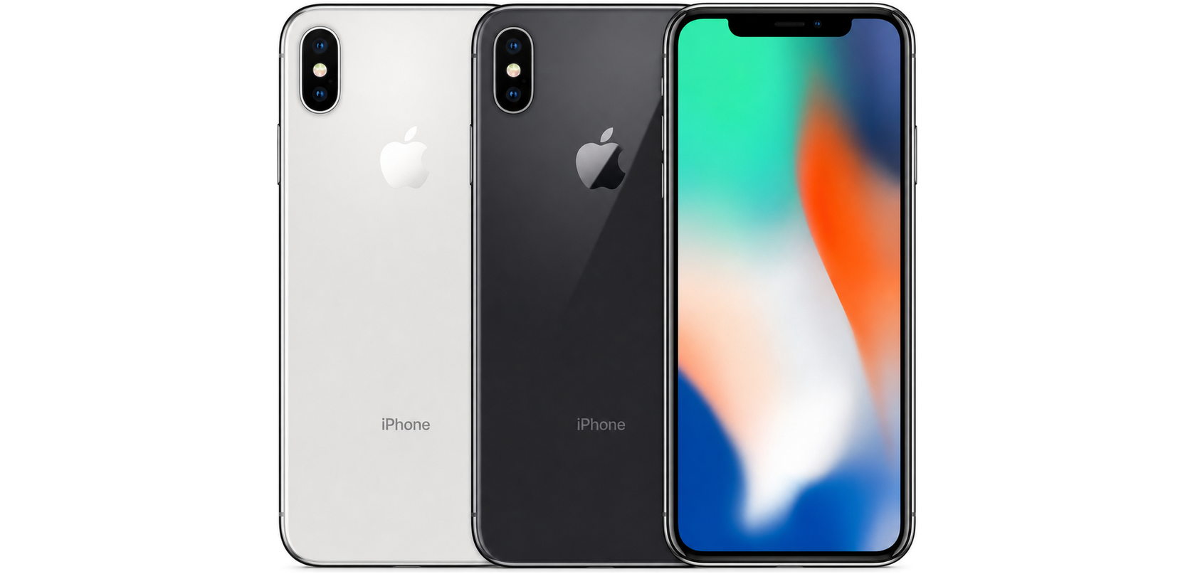 iPhone X カラーバリエーション